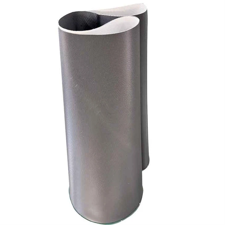 Black Pvc Rough Top Diamond Patter Curving Conveyor Belt Black Pvc Rough Top Diamond Patter Curving Conveyor Belt